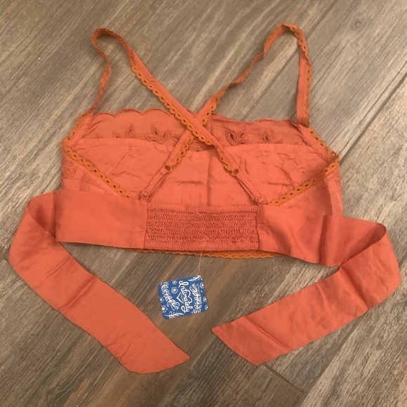 NWT Free People Cassandra Crop Top Bralette Bra XS - Picture 11 of 12